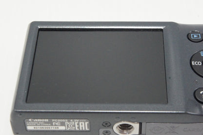 美品 Canon キヤノン IXY 130 コンパクトデジタルカメラ グレー 元箱付 260630p