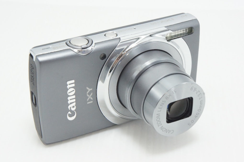 美品 Canon キヤノン IXY 130 コンパクトデジタルカメラ グレー 元箱付 260630p