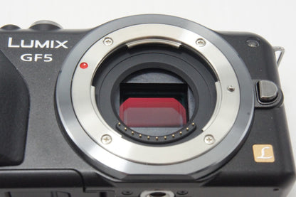良品 Panasonic パナソニック LUMIX DMC-GF5 ボディ ミラーレス一眼カメラ ブラック 260630r