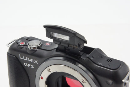 良品 Panasonic パナソニック LUMIX DMC-GF5 ボディ ミラーレス一眼カメラ ブラック 260630r