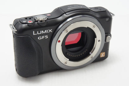 良品 Panasonic パナソニック LUMIX DMC-GF5 ボディ ミラーレス一眼カメラ ブラック 260630r