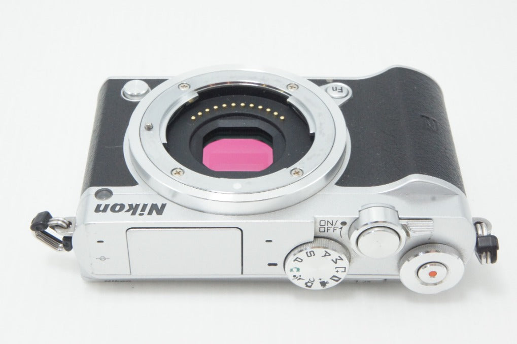 良品 Nikon ニコン 1 J5 ボディ ミラーレス一眼カメラ シルバー 260630u