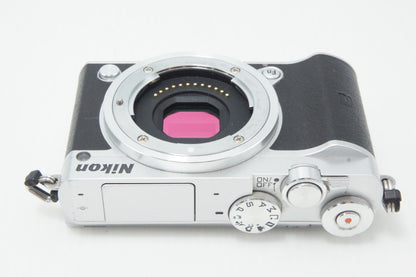 良品 Nikon ニコン 1 J5 ボディ ミラーレス一眼カメラ シルバー 260630u