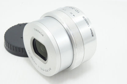 良品 Nikon ニコン 1 NIKKOR VR 10-30mm F3.5-5.6 PD ZOOM シルバー 1マウント ズームレンズ 260630v