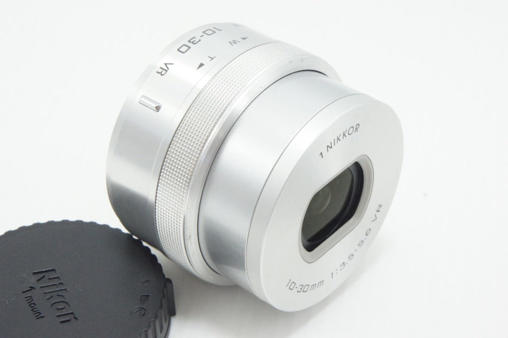 良品 Nikon ニコン 1 NIKKOR VR 10-30mm F3.5-5.6 PD ZOOM シルバー 1マウント ズームレンズ 260630v