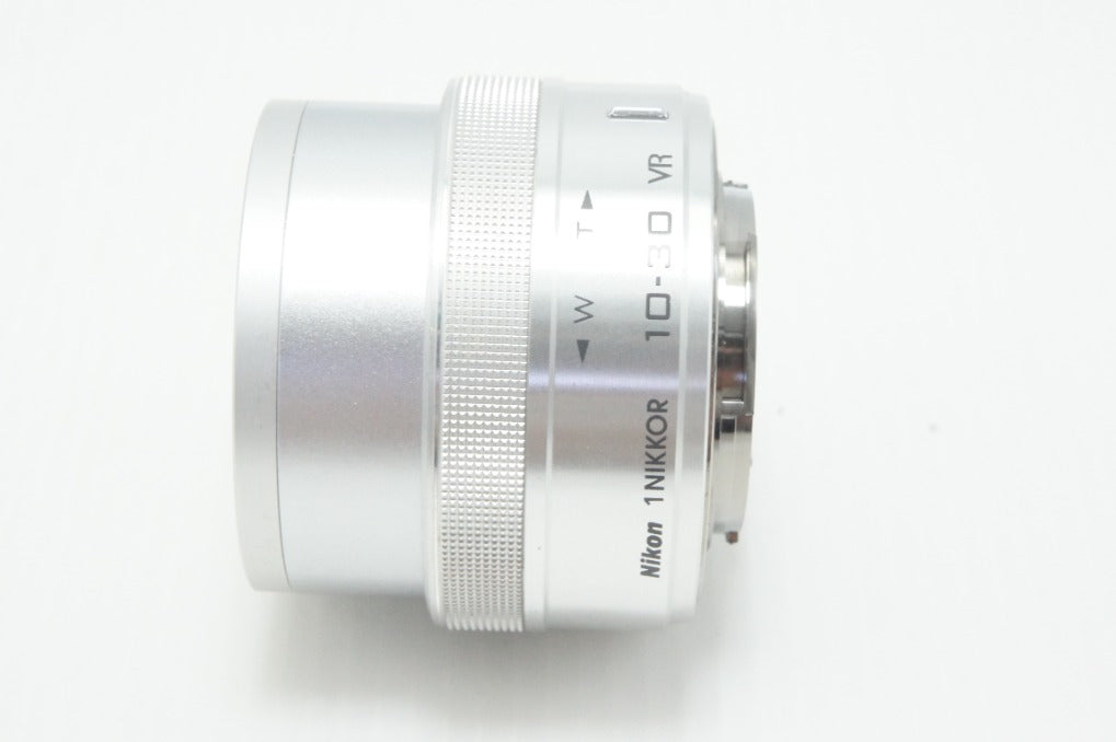 良品 Nikon ニコン 1 NIKKOR VR 10-30mm F3.5-5.6 PD ZOOM シルバー 1マウント ズームレンズ 260630v