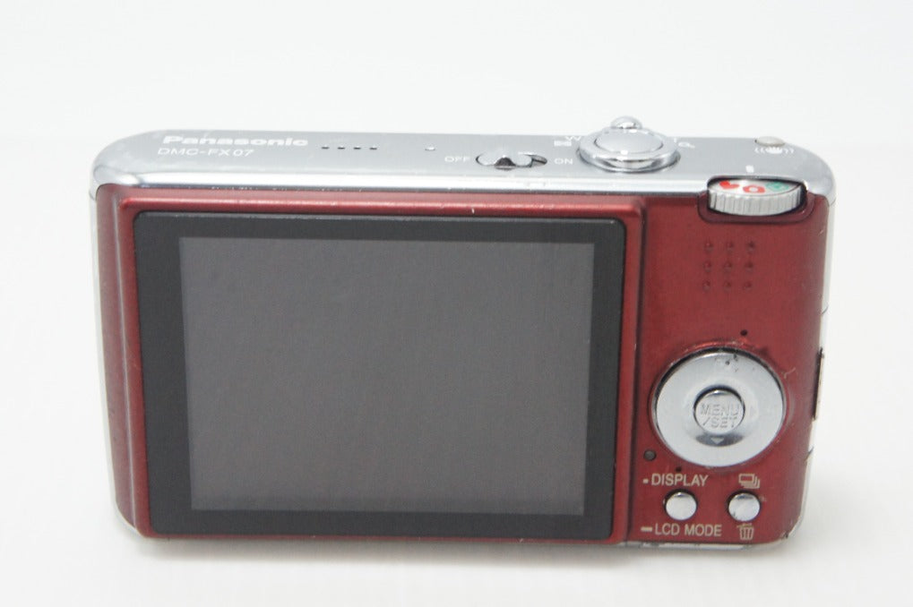 Panasonic パナソニック LUMIX DMC-FX07 コンパクトデジタルカメラ レッド 260701aa