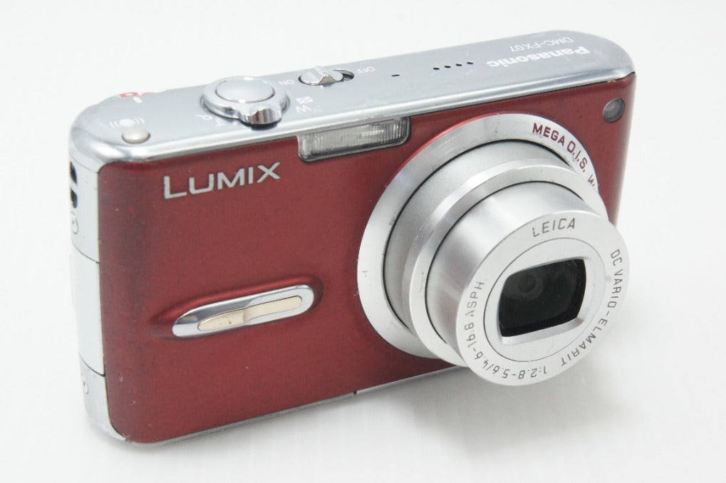 Panasonic パナソニック LUMIX DMC-FX07 コンパクトデジタルカメラ レッド 260701aa