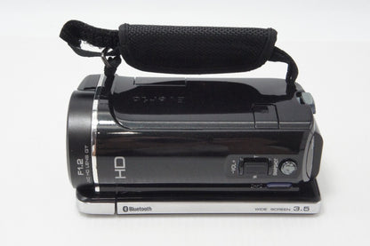 美品 JVC ケンウッド Everio GZ-HM880 デジタルビデオカメラ ブラック 260701ab