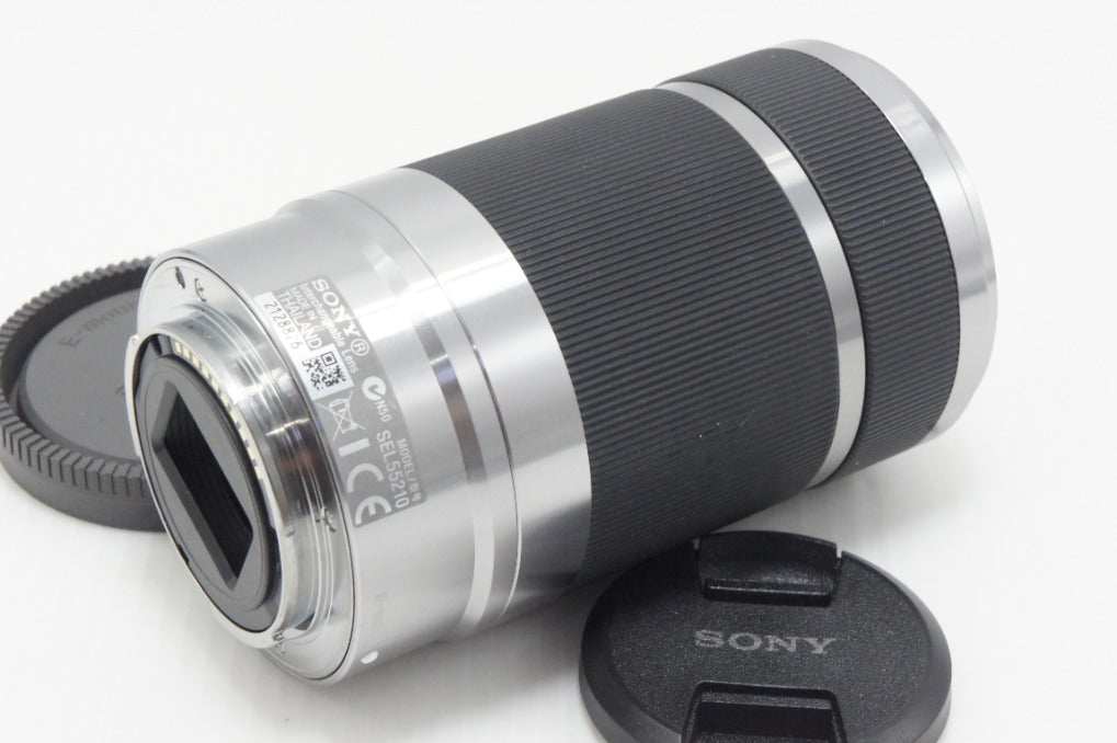 Mint SONY E 55-210mm F4.5-6.3 OSS SEL55210 Silver E-mount APS-C