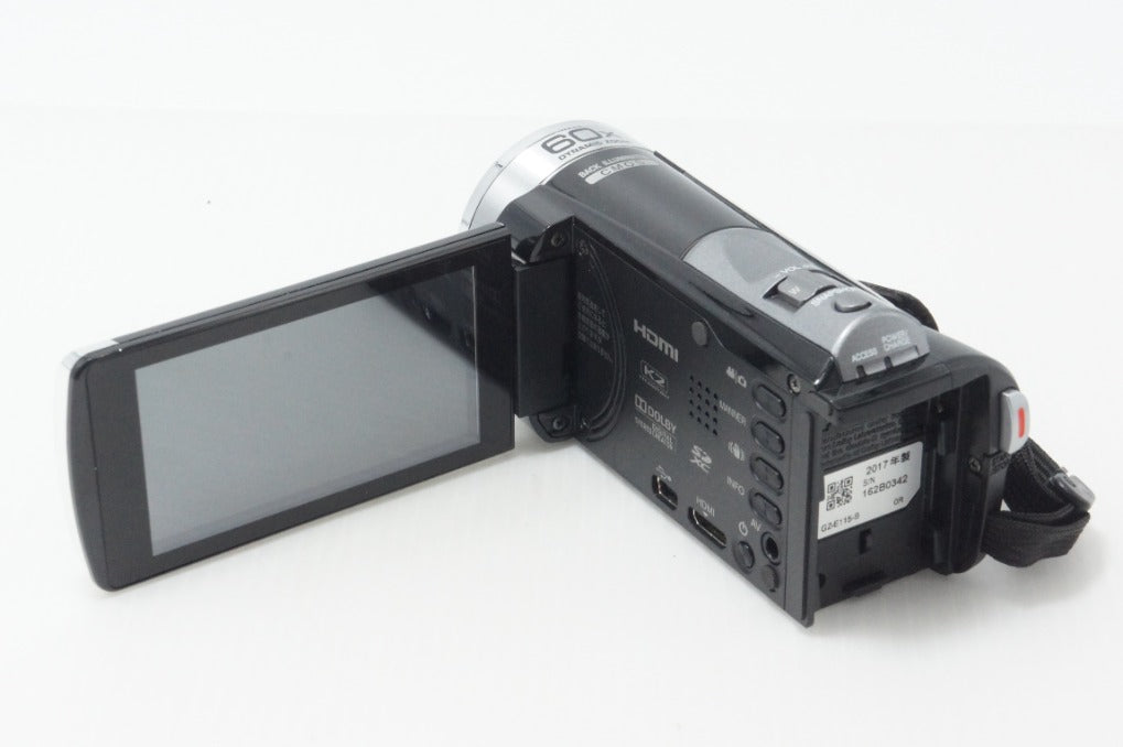 美品 JVC ケンウッド Everio GZ-E115 デジタルビデオカメラ ブラック 元箱付 260701f
