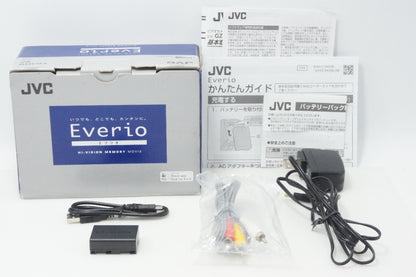 美品 JVC ケンウッド Everio GZ-E115 デジタルビデオカメラ ブラック 元箱付 260701f