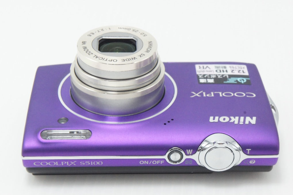 Nikon ニコン COOLPIX S5100 コンパクトデジタルカメラ ライトパープル 260701g