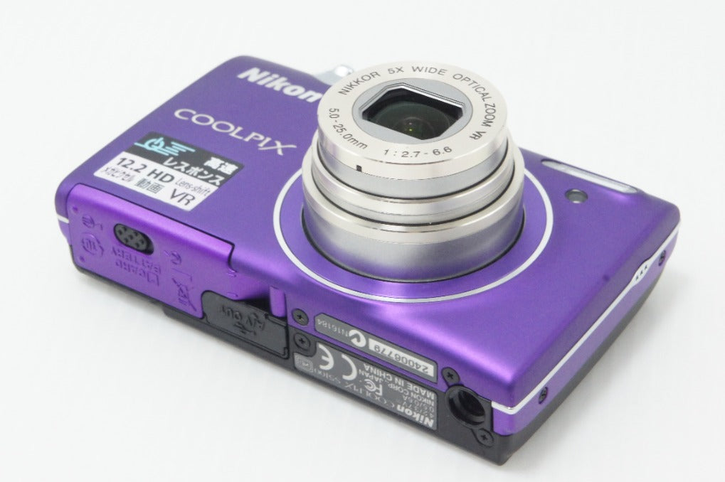 Nikon ニコン COOLPIX S5100 コンパクトデジタルカメラ ライトパープル 260701g
