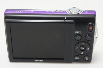 Nikon ニコン COOLPIX S5100 コンパクトデジタルカメラ ライトパープル 260701g