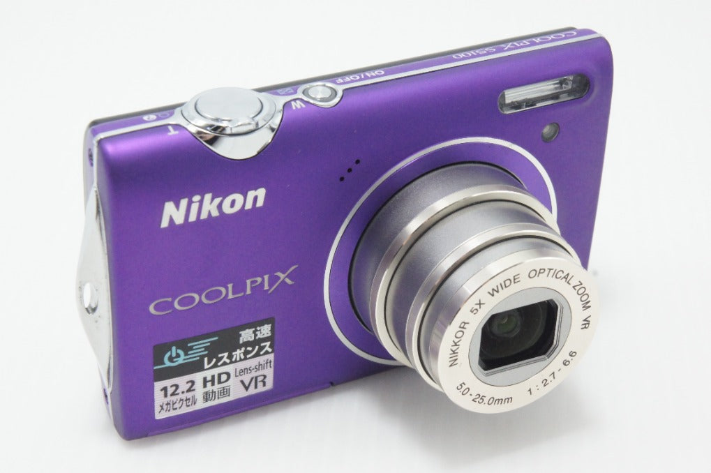Nikon ニコン COOLPIX S5100 コンパクトデジタルカメラ ライトパープル 260701g