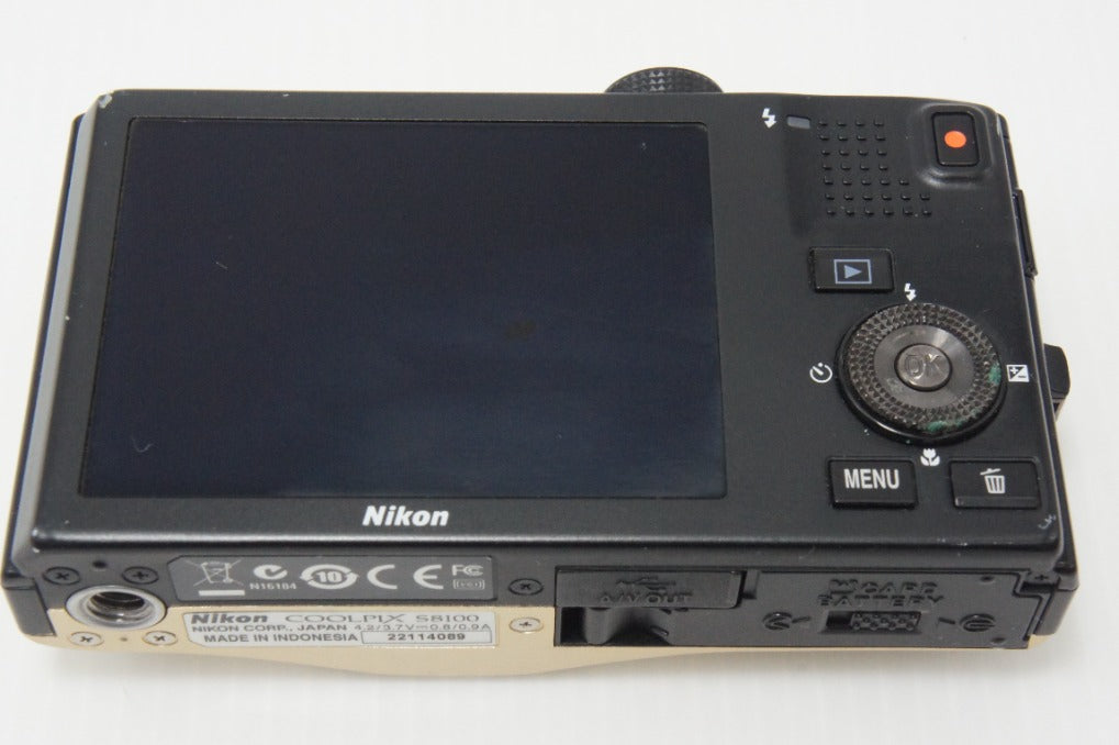 Nikon ニコン COOLPIX S8100 コンパクトデジタルカメラ プレシャスゴールド 元箱付 260701l