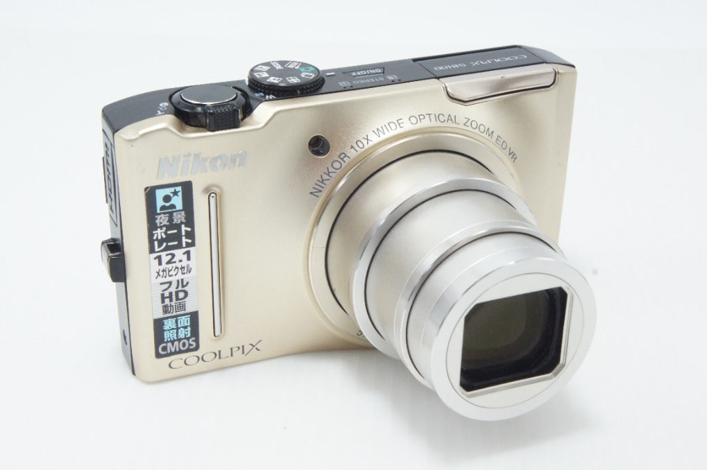 Nikon ニコン COOLPIX S8100 コンパクトデジタルカメラ プレシャスゴールド 元箱付 260701l
