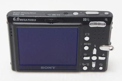 SONY ソニー Cyber-shot DSC-T9 コンパクトデジタルカメラ ブラック 260701m