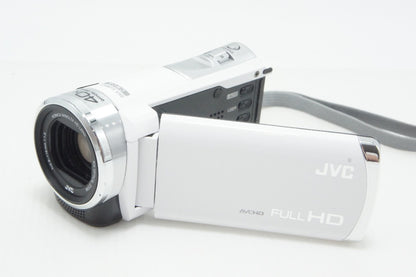 美品 JVC ケンウッド Everio GZ-HM33 デジタルビデオカメラ ホワイト 260701p