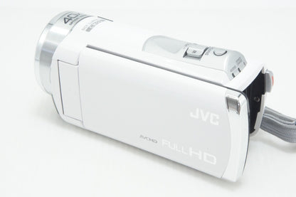 美品 JVC ケンウッド Everio GZ-HM33 デジタルビデオカメラ ホワイト 260701p