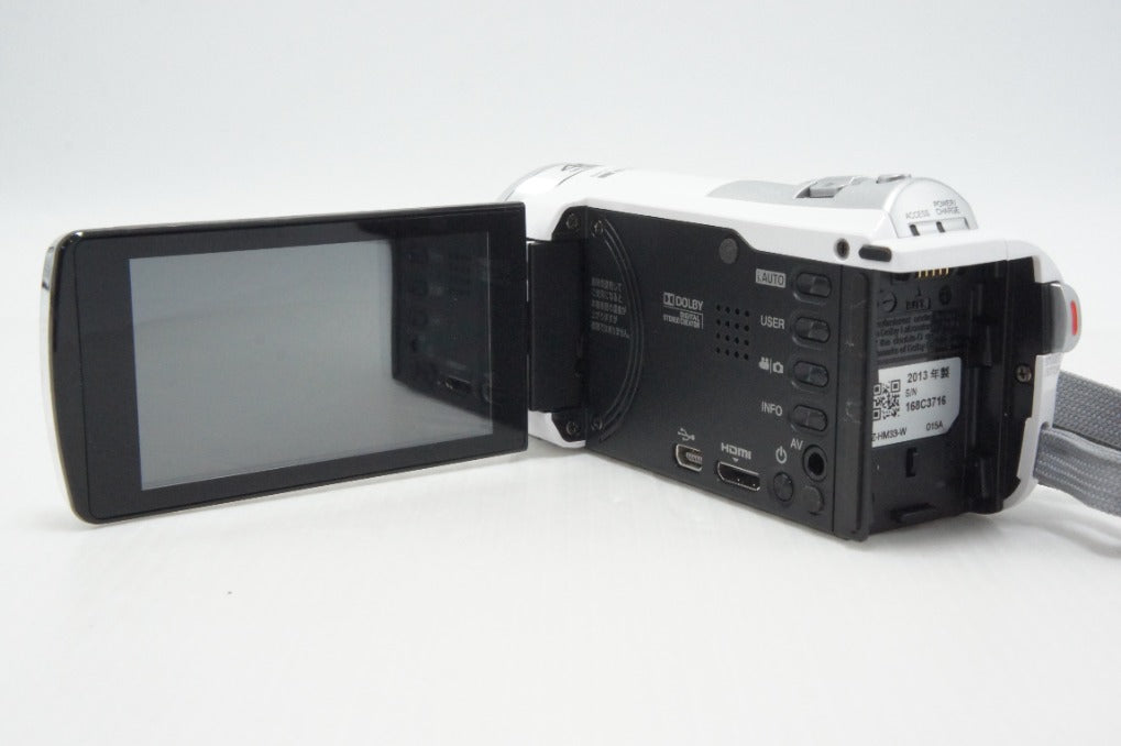 美品 JVC ケンウッド Everio GZ-HM33 デジタルビデオカメラ ホワイト 260701p