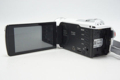 美品 JVC ケンウッド Everio GZ-HM33 デジタルビデオカメラ ホワイト 260701p