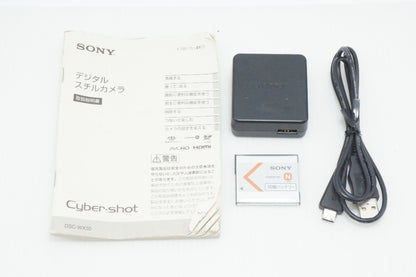 美品 SONY ソニー Cyber-shot DSC-WX30 コンパクトデジタルカメラ シルバー 260701r
