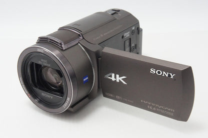 SONY ソニー Handycam FDR-AX40 デジタル4Kビデオカメラレコーダー ブラウン 260701t