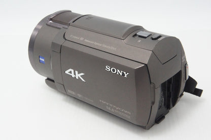 SONY ソニー Handycam FDR-AX40 デジタル4Kビデオカメラレコーダー ブラウン 260701t