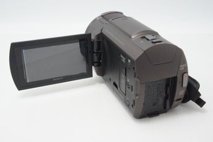 SONY ソニー Handycam FDR-AX40 デジタル4Kビデオカメラレコーダー ブラウン 260701t