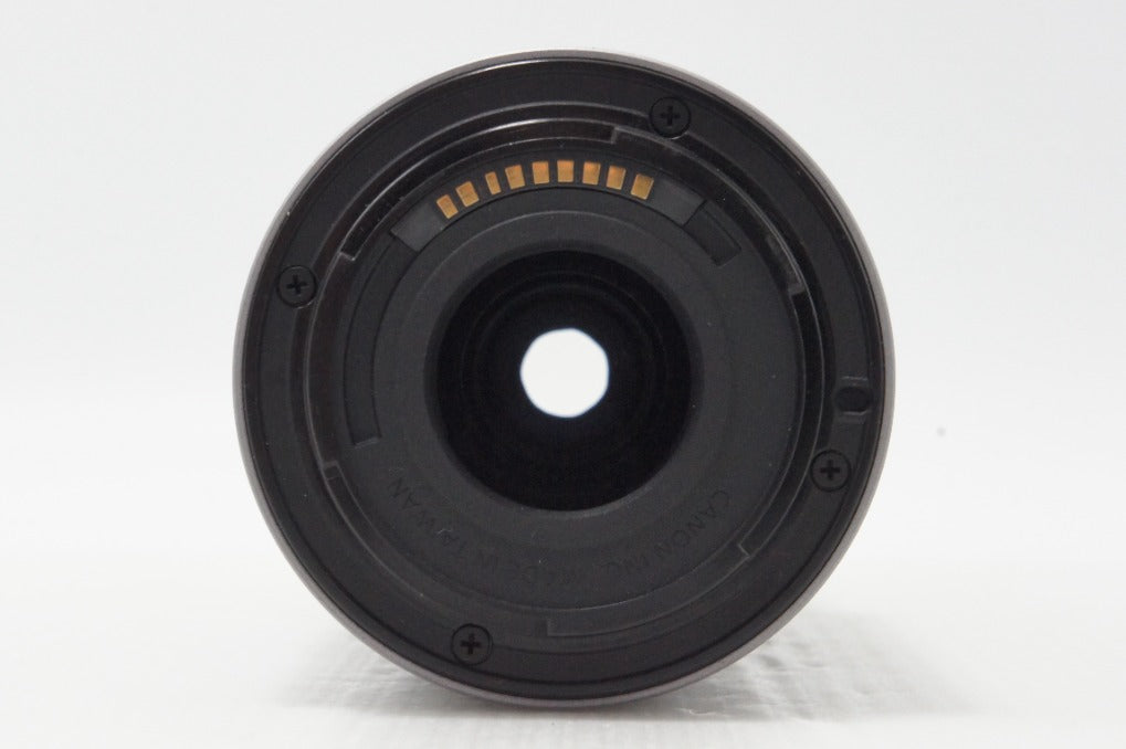 美品 Canon キヤノン EF-M 55-200mm F4.5-6.3 IS STM ズームレンズ シルバー EF-Mマウント 260702ab