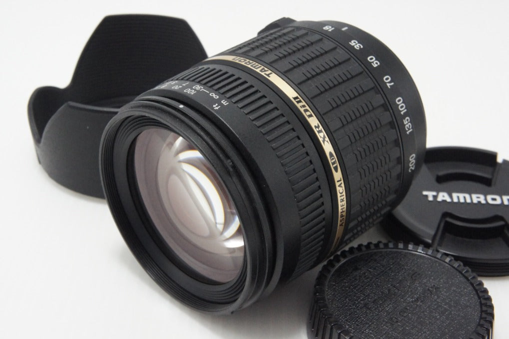 TAMRON AF 18-200mm F3.5-6.3 XR Di II LD Aspherical IF MACRO A14 PENTAX Kマウント ズームレンズ フード付 260702b