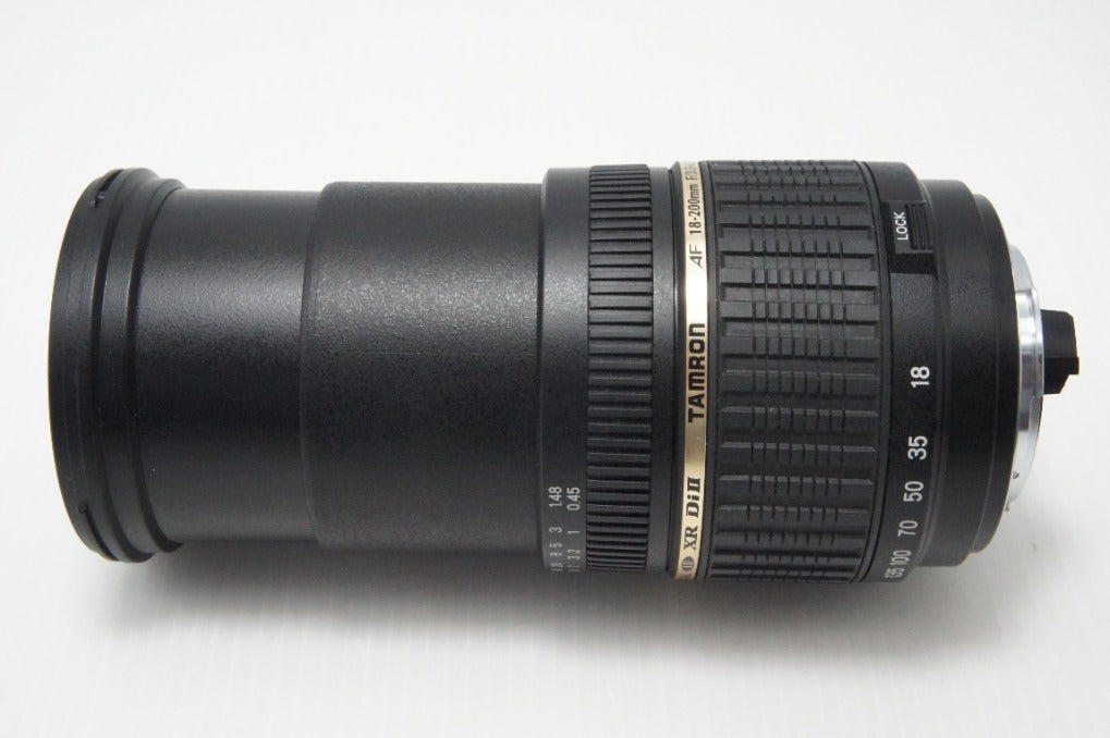 TAMRON AF 18-200mm F3.5-6.3 XR Di II LD Aspherical IF MACRO A14 PENTAX Kマウント ズームレンズ フード付 260702b