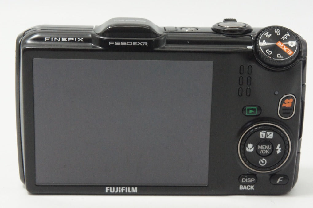 美品 FUJIFILM フジフイルム FinePix F550 EXR コンパクトデジタルカメラ ブラック 元箱付 260702e