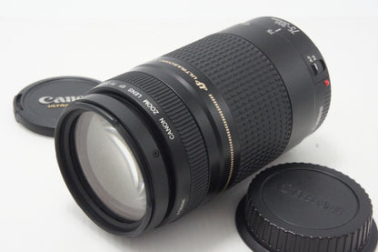 訳あり品 Canon キヤノン EF 75-300mm F4-5.6 II USM フルサイズ ズームレンズ 260702f