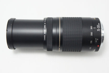 訳あり品 Canon キヤノン EF 75-300mm F4-5.6 II USM フルサイズ ズームレンズ 260702f
