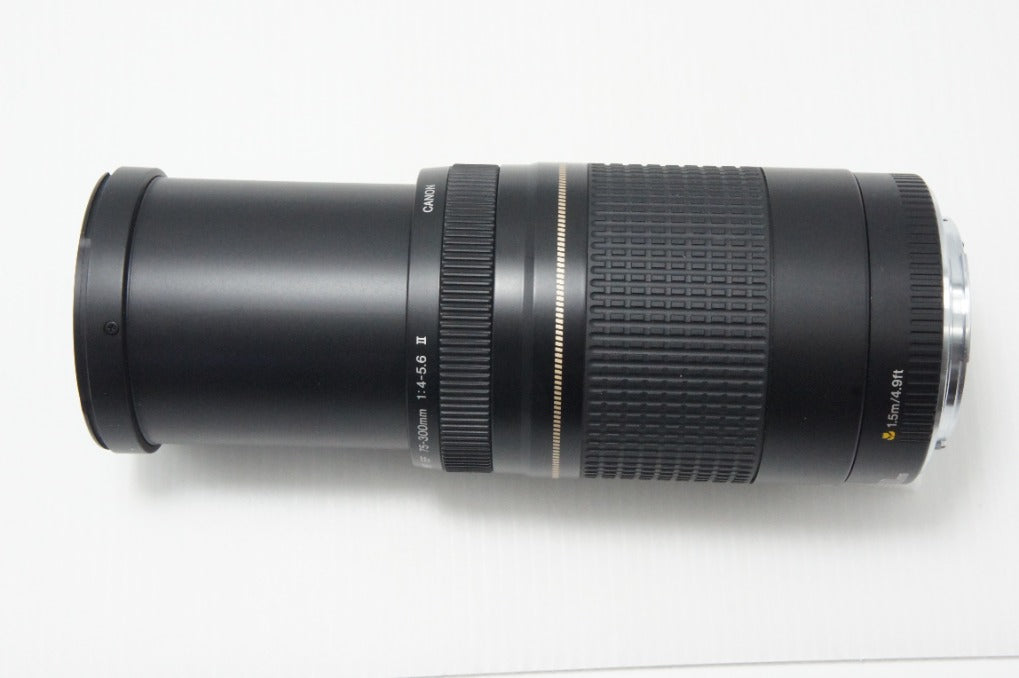訳あり品 Canon キヤノン EF 75-300mm F4-5.6 II USM フルサイズ ズームレンズ 260702f