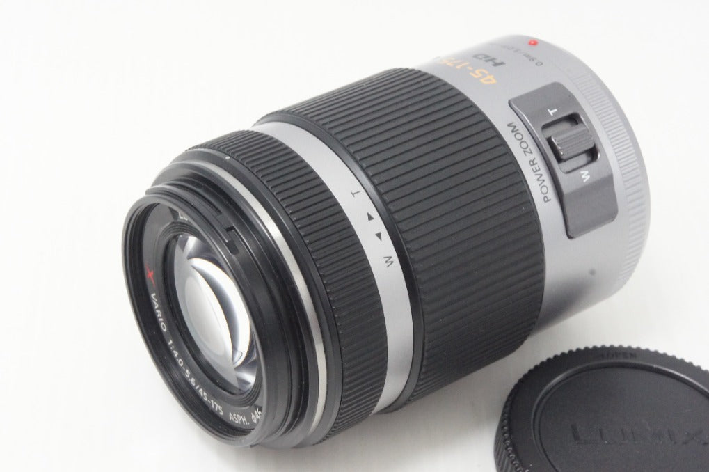 良品 Panasonic パナソニック LUMIX G X VARIO PZ 45-175mm F4.0-5.6 ASPH. POWER O.I.S. H-PS45175 ポーチ付 260702i