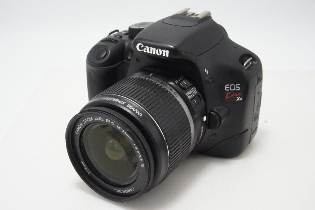Canon キヤノン EOS Kiss X4 ボディ+ EF-S 18-55mm IS レンズキット デジタル一眼レフカメラ 260702m