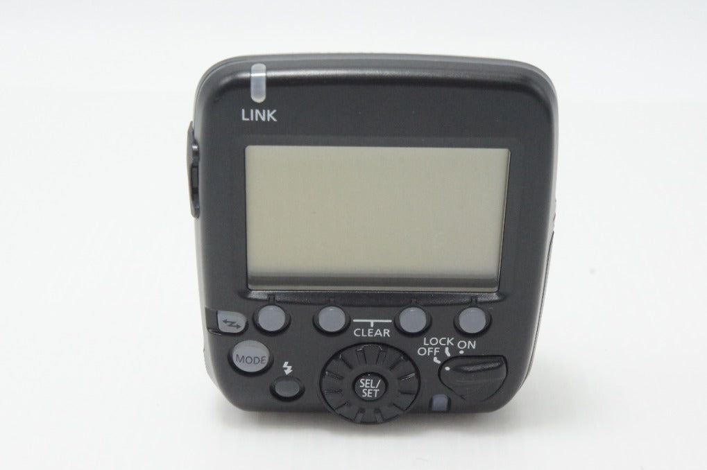 良品 Canon キヤノン SPEEDLITE TRANSMITTER ST-E3-RT スピードライトトランスミッター ケース付 260702q