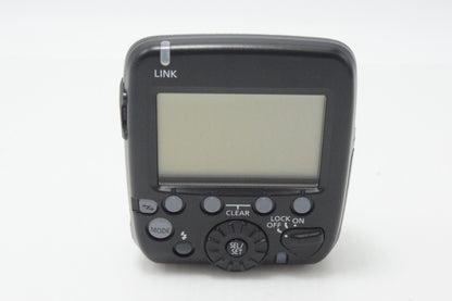 良品 Canon キヤノン SPEEDLITE TRANSMITTER ST-E3-RT スピードライトトランスミッター ケース付 260702q