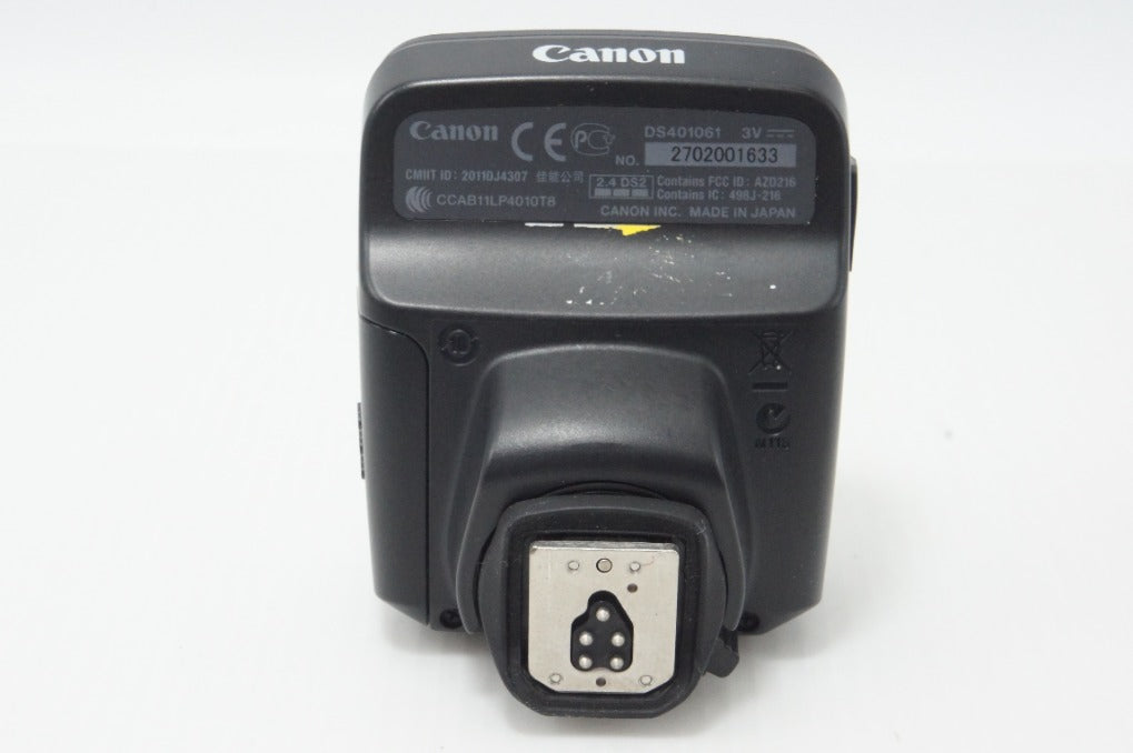 良品 Canon キヤノン SPEEDLITE TRANSMITTER ST-E3-RT スピードライトトランスミッター ケース付 260702q
