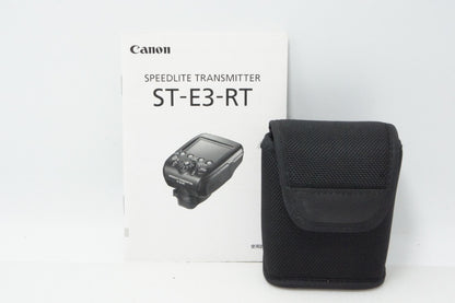 良品 Canon キヤノン SPEEDLITE TRANSMITTER ST-E3-RT スピードライトトランスミッター ケース付 260702q