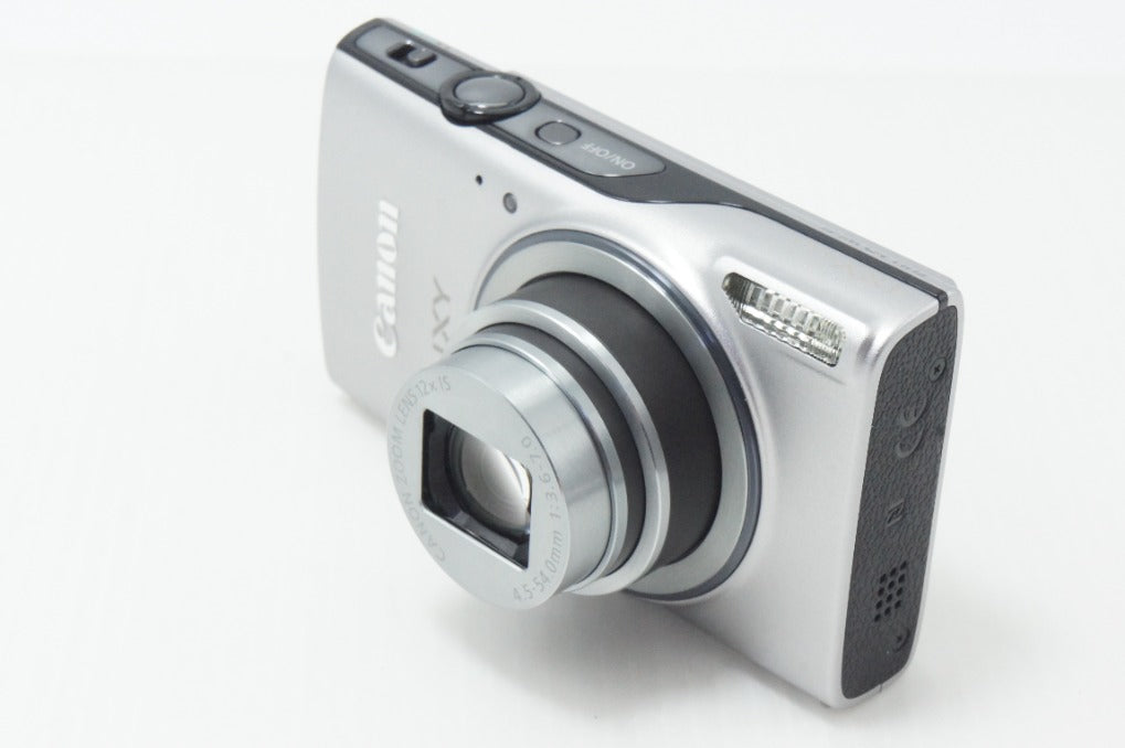 美品 Canon キヤノン IXY 640 コンパクトデジタルカメラ シルバー 元箱付 260702r
