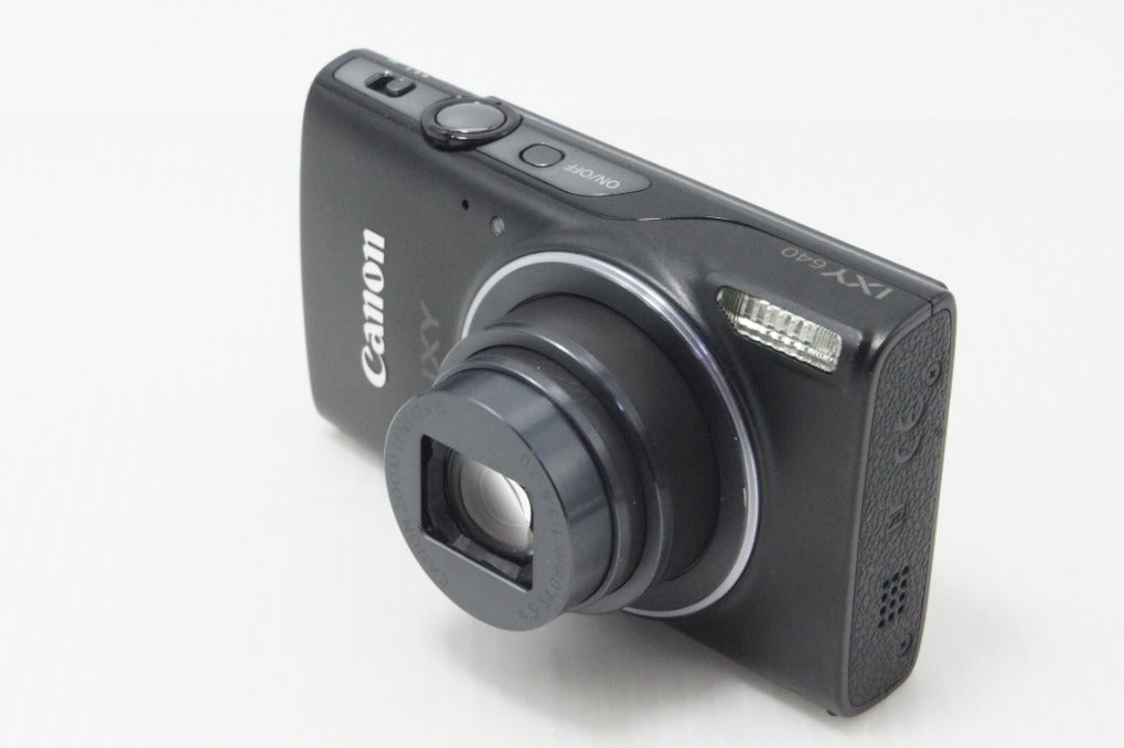 良品 Canon キヤノン IXY 640 コンパクトデジタルカメラ ブラック 元箱
