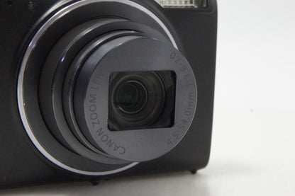 良品 Canon キヤノン IXY 640 コンパクトデジタルカメラ ブラック 元箱付 260702w