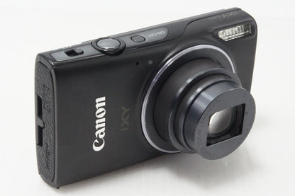 良品 Canon キヤノン IXY 640 コンパクトデジタルカメラ ブラック 元箱付 260702w