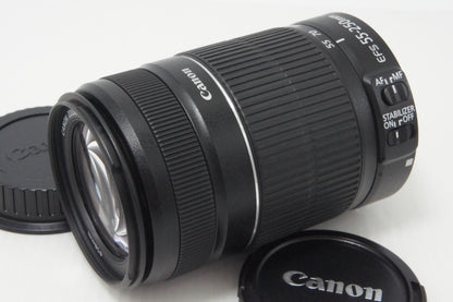 Canon キヤノン EF-S 55-250mm F4-5.6 IS II ズームレンズ APS-C 260703aa