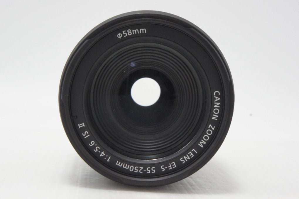 Canon キヤノン EF-S 55-250mm F4-5.6 IS II ズームレンズ APS-C 260703aa